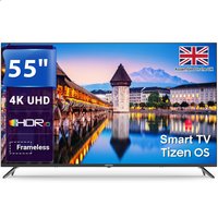 VISPERA 55" Direct LED 4K HDR Smart Tizen OS TV- TI55ULTRA (Dolby Audio)
