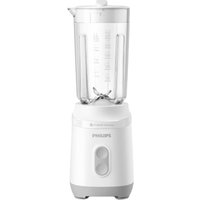 Philips 3000-serie mini-blender, HR2510/90 – 0,6 l, 350 W, ijsvermalen, compact ontwerp, ProBlend-technologie – wit/zilver