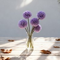Promo Joybuy 60% de réduction sur 6 fleurs artificielles hydrangeas violettes