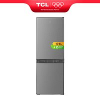 TCL RF225BID0UK Fridge-Freezer Combination, Fridge Capacity 121 L, Freezer Capacity 52 L, Energy Class D
