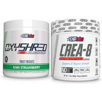 EHP Labs OxyShred Kiwi Strawberry + CREA 8 Creatine Bundle
