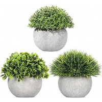 colospec Mini Artificial Plants-3 Pcs
