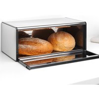Brabantia Fall Front Bread Bin- Brilliant Steel