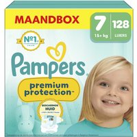 Pampers Premium Protection Luiers Maat 7 – Maandbox 128 Luiers