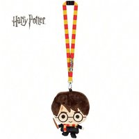 1 st. Harry Potter pluche sleutelhanger officieel gelicentieerd, Hogwarts Gryffindor thema, film en anime accessoire, cadeau