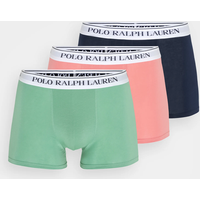 Ralph Lauren Classic Stretch-Cotton Trunk 3-Pack - Desert Rose/Haven Green/Cruise Navy