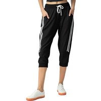 SPECIAL MAGIC Womens Capri Pants 0027 BlackL