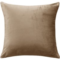 Deconovo Dutch Velvet cushion cover brown color 45*45cm 1pc