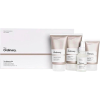 The Ordinary The Balance Set 4 stuks (squalaan reiniger 50 ml/salicylzuur 2% masker 50 ml/niacinamide 10% + zink 1% 30 ml/natuurlijke hydraterende factoren + HA 30 ml)
