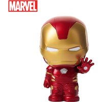 1pc Marvel Iron Man Piggy Bank Officially Licensed Coin Bank Figurine Money Box Savings Jar 3D PVC Stereo Collectible Desktop Organizer Home Decor Waterproof Shatterproof Figurine Decorative Gift