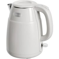 Bear elektrische waterkoker 1,5 l 1500 W-1750 W ZDH-Q15U8 roestvrij staal met automatische uitschakeling en droogkookbeveiliging, waterkoker wit