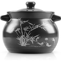 COOKER KING Casserole Soup Stew Pot Ceramic Open Flame High Temperature Resistant