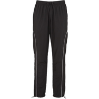 Urban Classics trainingsbroek met bies en panelen zwart XL