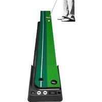 Putting Green Indoor,Golf Putting Mat with Auto Ball Return,Premium Crystal Velvet Surface, Practice Putting mat, Perfect Training Aid