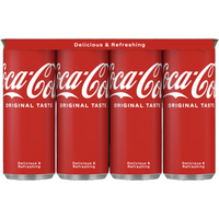 Coca-Cola Original Taste Cola - 8 x 250 ml