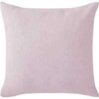 Deconovo faux linen cushion cover light pink color 50*50cm 1pc
