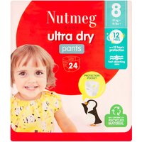 Nutmeg Ultra Dry Pants Size 8 24 Pack