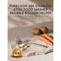 PURECOOK Kitchen Gadgets Series | 304 Stainless Steel | Manual Potato Ricer