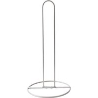 JU7CER Silver Kitchen Cleaning Paper Towel Holder - Countertop Standing, Modern & Minimalist Design, Ideal for Home Use
