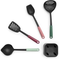 Brabantia Tasty+ Kitchen Utensils Set + Stand