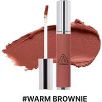 3CE Soft Matte Lip Mud #WARM BROWNIE Warme Brownie 4g