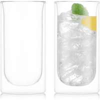 Bodum SKÅL Double Wall Glasses - Set of 2 - 280ml - Gin & Tonic Tumbler