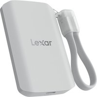 Lexar ES5 Portable SSD 1TB, USB 3.2 Gen2x2 up to 2000MB/s Read and Write, IP65, MagSafe External SSD Support Apple ProRes 4K (for iPhone 15/16 Pro) and Galaxy S25 8K, for Laptop, Liquid Silicon Build
