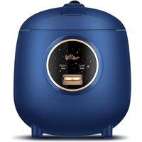 Bear rijstkoker DFB-B12W1, 1,2 liter, 200-238 W, voor 1-2 personen, met automatische warmhoudfunctie, antiaanbak binnenpan en éénknopsbediening
