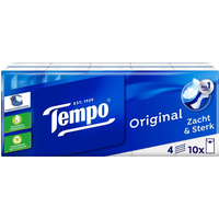 TEMPO Original Zakdoekjes 10 Pakjes