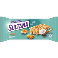 Sultana fruitbiscuit kokosknappers 5×3 verpakking 15 stuks