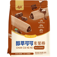 Aji rijstcrackers (pure chocoladesmaak) 238 g