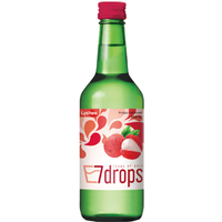 7DROPS Soju lychee 12% alc. 360 ml