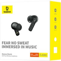 Baseus Bowie E19 True Wireless Earphones - Cluster Black