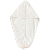 YIJINCHAN hair towel turban(White)