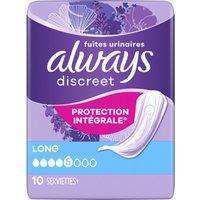 Always Discreet incontinentieverband lang (maat 5) 10 stuks