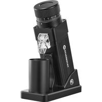 STARSEEKER E55 Pro Electric Coffee Grinder with 55mm Titanium Alloy Conical Burr, 72W AC Motor, Black, Professional Espresso Grinder Equipped with Stepless Adjustment and Anti-powder-flying Technology, Suitable for Home and Café