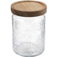 Joybuy Deal Enjoy 25% Off 700ml Sunflower Glass Storage Jar with Lid