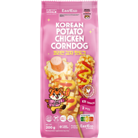 Rengi Koreaanse kip-corn dog met aardappel - 2 x 100 g