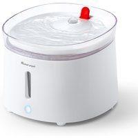 homerunPET Wireless Pump Dog Water Fountain, UVC Pump, Dual Water Flow Modes, Ultra-quiet Operation (