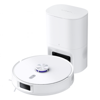 NARWAL Freo S Robotstofzuiger met dweilfunctie, 8000 Pa, 8 N reinigingsdruk, auto-ontstoffingsstation 3,5 l, LDS-lasernavigatie en 3D-mapping, app-afstandsbediening, dweilrobot voor tapijt/dierenharen
