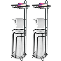 SRD 0237 Freestanding Tiered Sheet Metal Paper Towel Rack (Set of 2), New Year Sale , Top gift picks