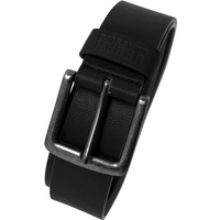 Urban Classics imitatie leren riem zwart L