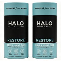 HALO RESTORE Bone & Joint Support Capsules - 60 Capsules (2 Packs)