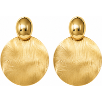 Verbex Gouden Minimalistische Oorbellen in Europese Stijl met Zilveren Naaldjes, Hangende Oorbellen, Clipoorbellen, Oorstekers, Oorbellen voor Alle Seizoenen