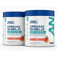 Applied Nutrition Organ Shield Daily Wellness Support Powder Peach Flavour - 300g (2 Packs)