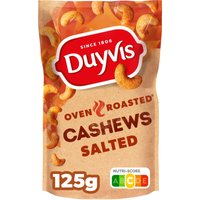 Duyvis Droog Geroosterde Cashewnoten - 125 g