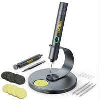 Fanttik T1 Max Soldering Iron Set, Father’s Day Gift, Cordless Soldering Iron, 7-Second Fast Heating (390–840℉), Auto Sleep Protection, with 4 Precision Tips (C210), 360° Rotating Stand, for Precision Repairs