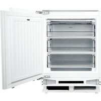 CDA FW284 60cm Integrated Under Counter Freezer, White