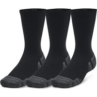 Under Armour Performance Tech Unisex 3-Pack Crew Socks - Black