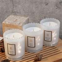 Zooly geurkaars met kantafgewerkte beker - Morris Orchid, 200g, 1 stuk